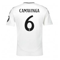 Real Madrid Eduardo Camavinga #6 Domaci Dres 2024-25 Kratak Rukav